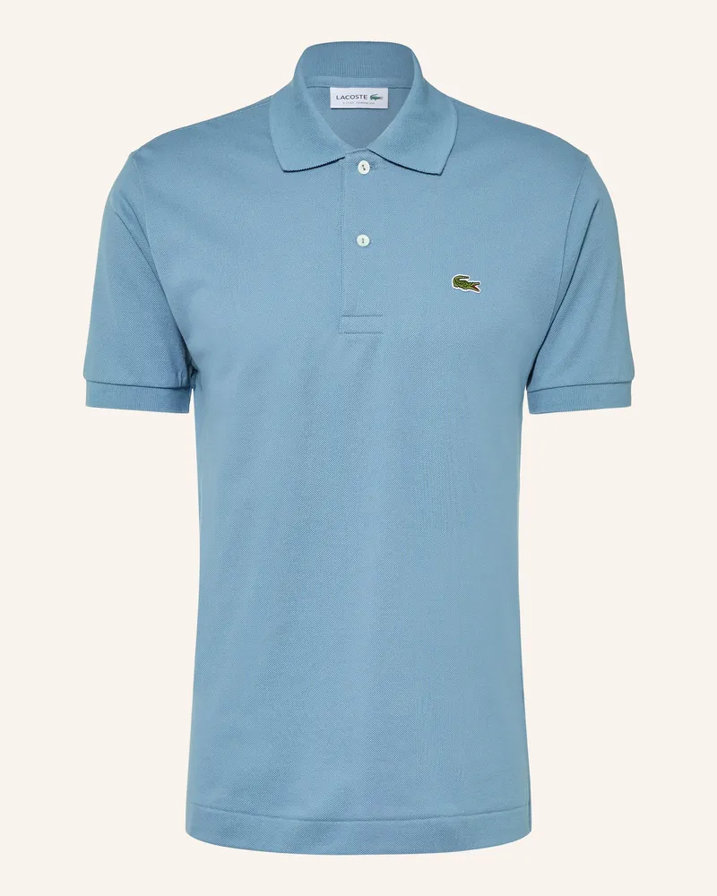 Lacoste Piqué-Poloshirt Classic Fit blau Hellblau