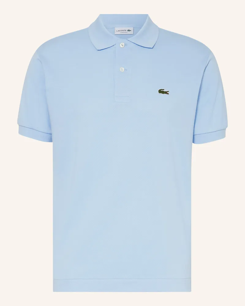 Lacoste Piqué-Poloshirt Classic Fit blau Hellblau