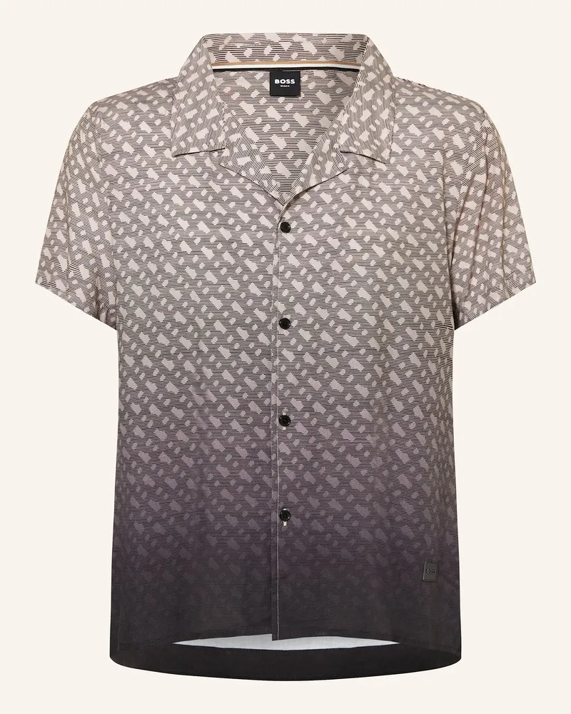 HUGO BOSS Resorthemd VALE Comfort Fit Beige