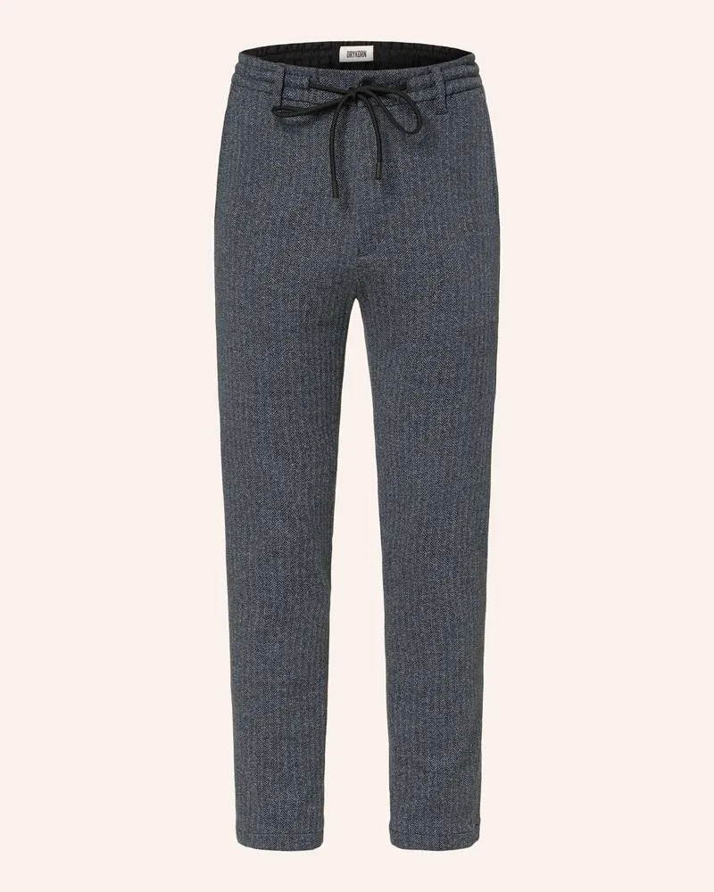 Drykorn Hose im Jogging-Stil DEGER Regular Fit Dunkelblau