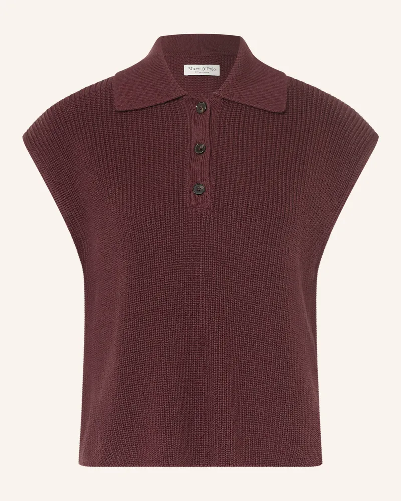Marc O'Polo Pullunder rot Dunkellila