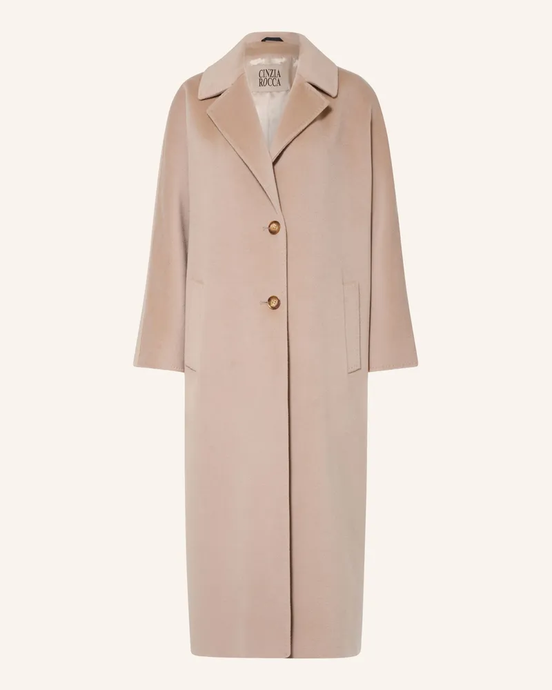 Cinzia Rocca Oversized-Wollmantel beige Beige