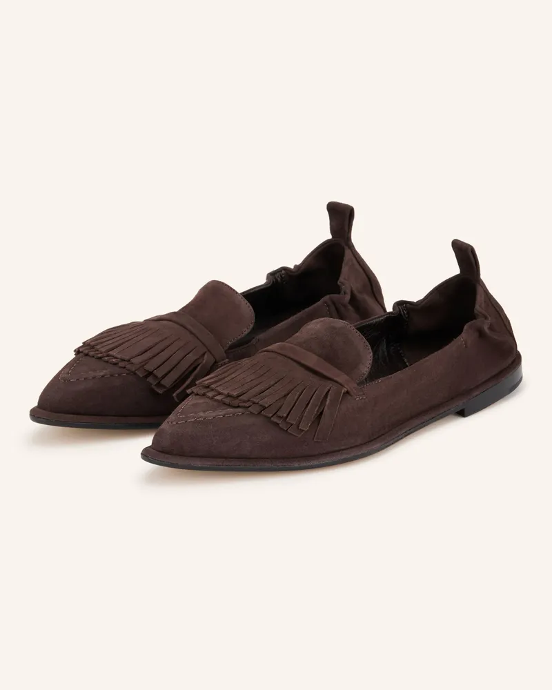 POMME D'OR Loafer Grace braun Dunkelbraun