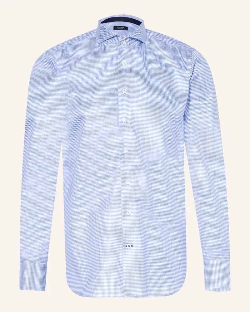 Olymp Hemd Tailored Fit blau Hellblau