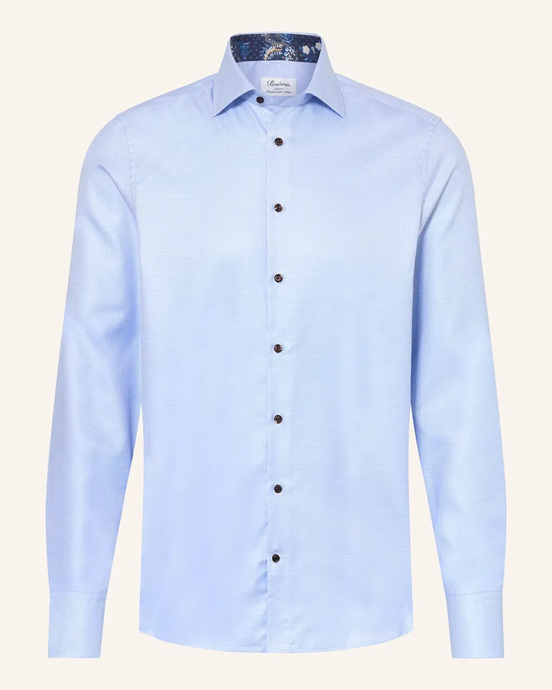 Stenströms Hemd Slimline Fit Hellblau