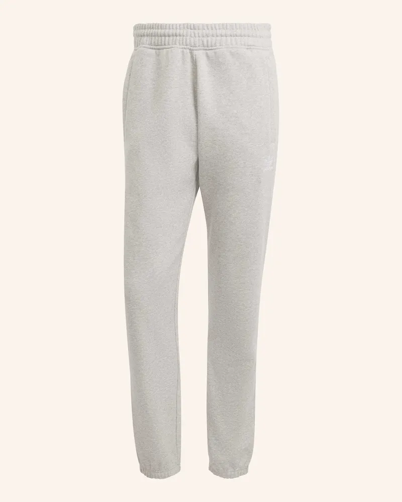 adidas Trefoil Essentials Hose grau Weiss