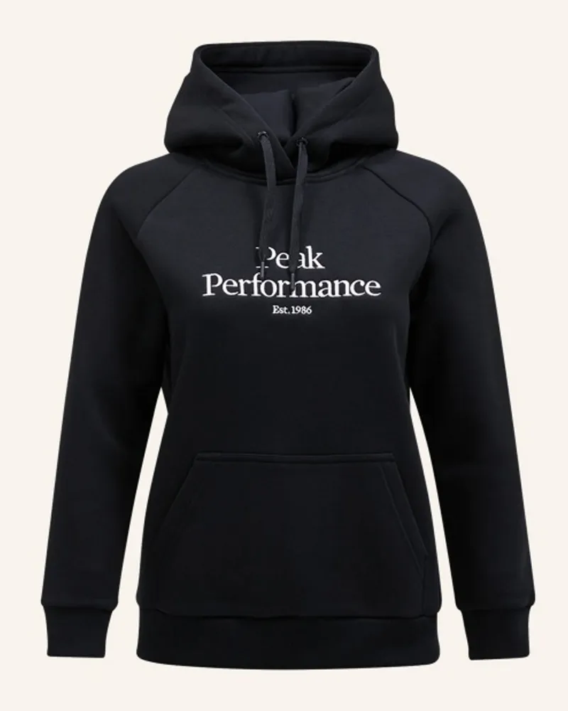 Peak Performance Hoody ORIGINAL HOOD Schwarz