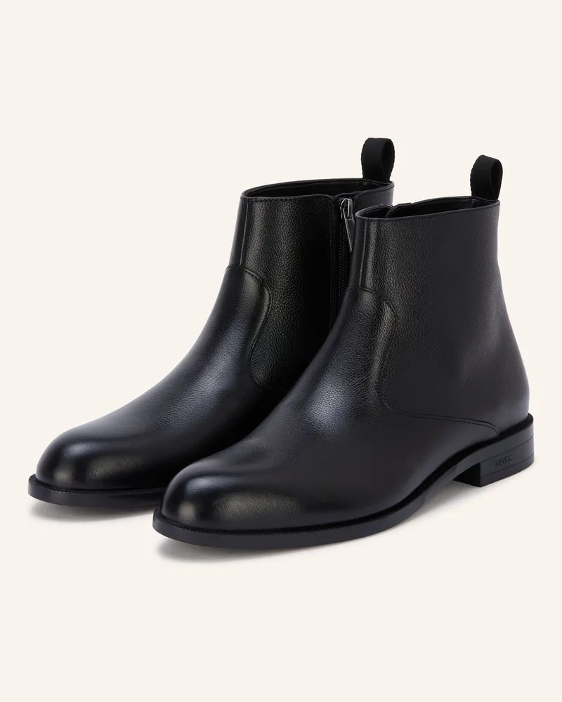 HUGO BOSS Stiefeletten Tayil schwarz Schwarz