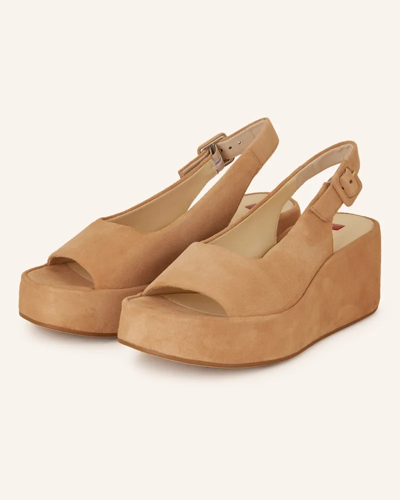 Högl Plateau-Wedges Cognac