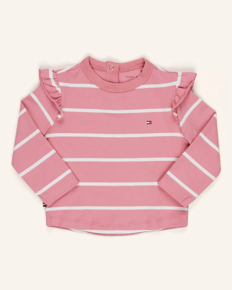 Tommy Hilfiger Longsleeve mit Rüschen Rosa