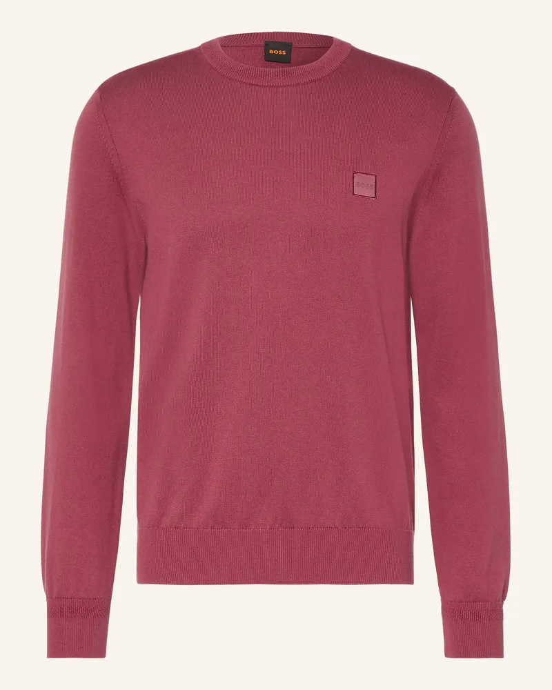 HUGO BOSS Pullover Kanovano rot Dunkelrot