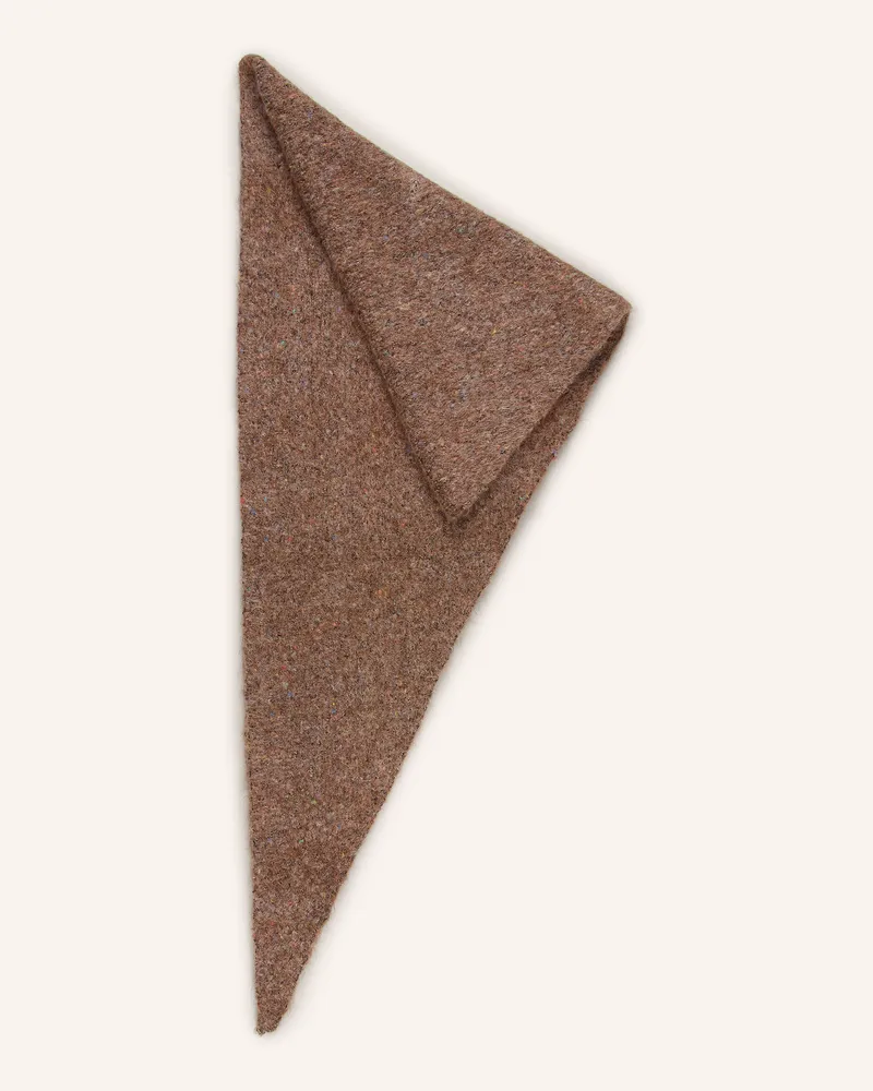 Fraas Dreieckstuch braun Braun