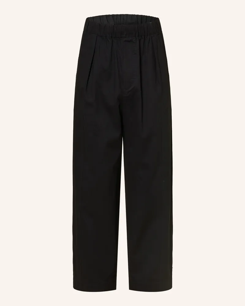 COS Chino Regular Fit schwarz Schwarz