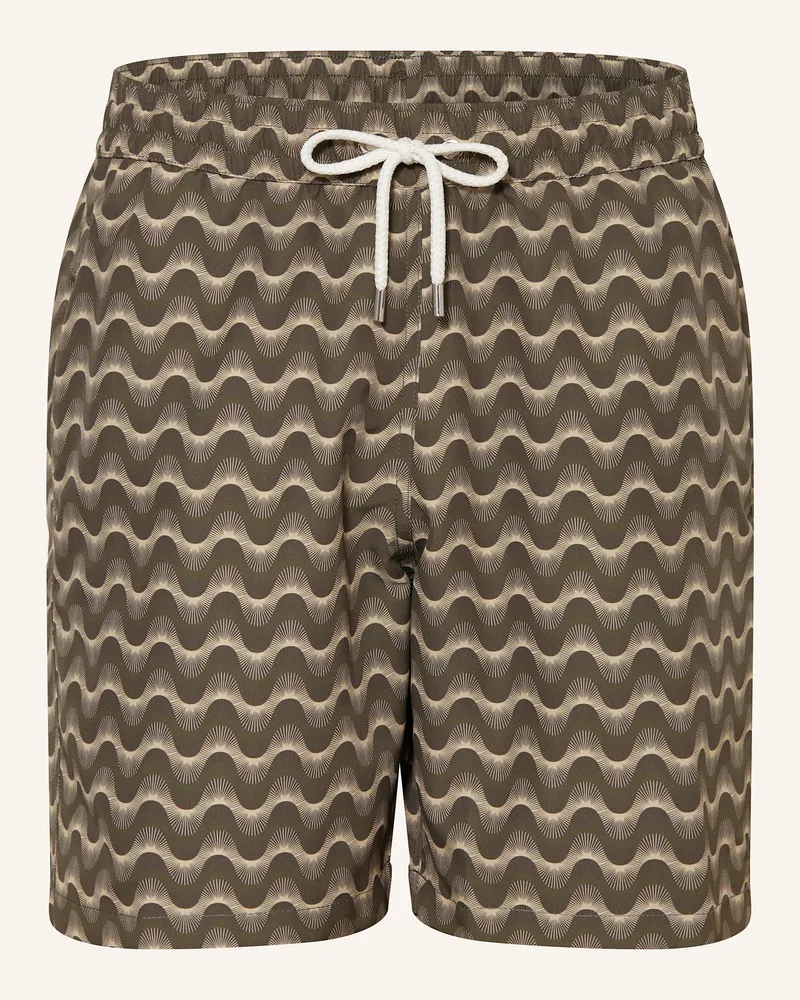 Frescobol Carioca Badeshorts SANTOS Khaki