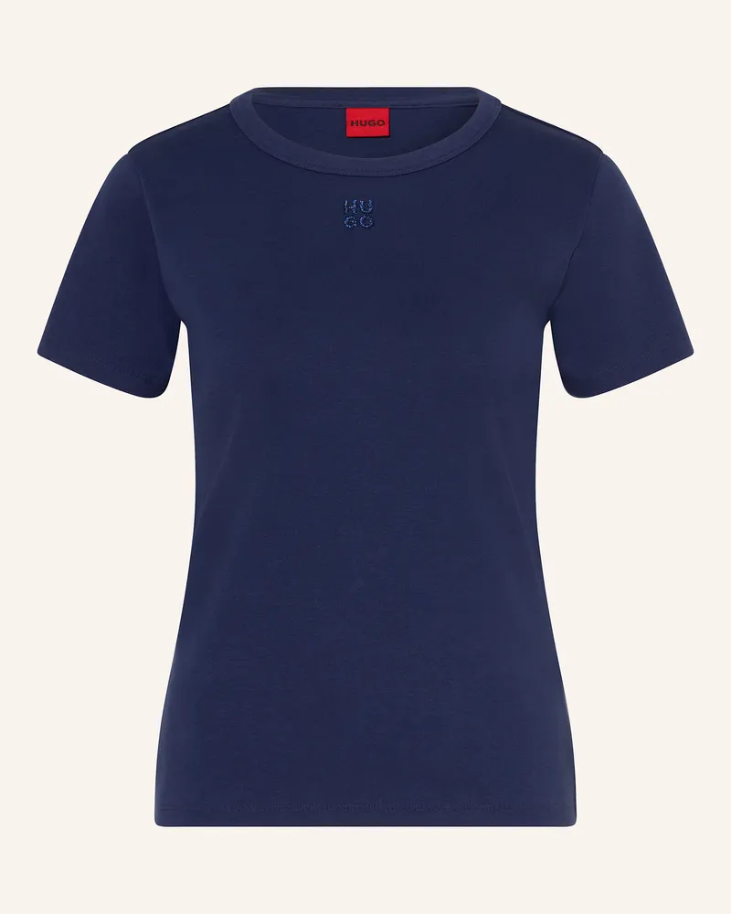HUGO BOSS T-Shirt DELORIS Dunkelblau
