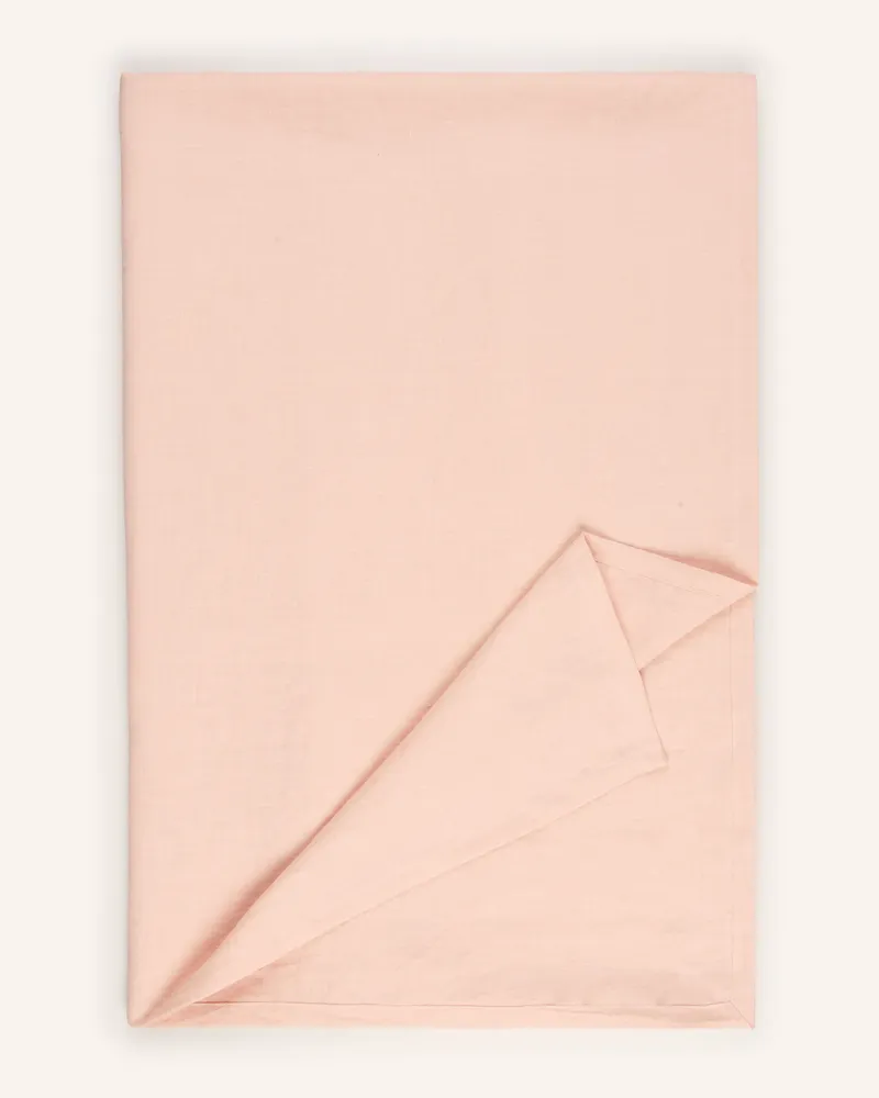 Pichler Tischdecke Lars Aus Leinen pink Rosé