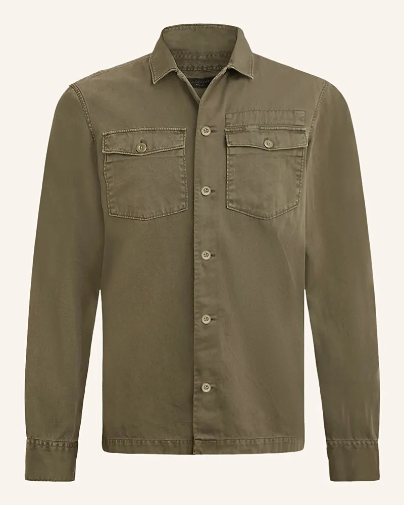 AllSaints Overjacket Spotter gruen Khaki