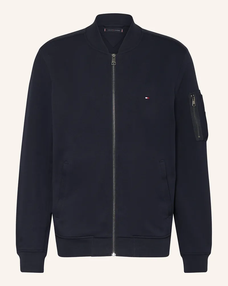 Tommy Hilfiger Sweatjacke blau Dunkelblau