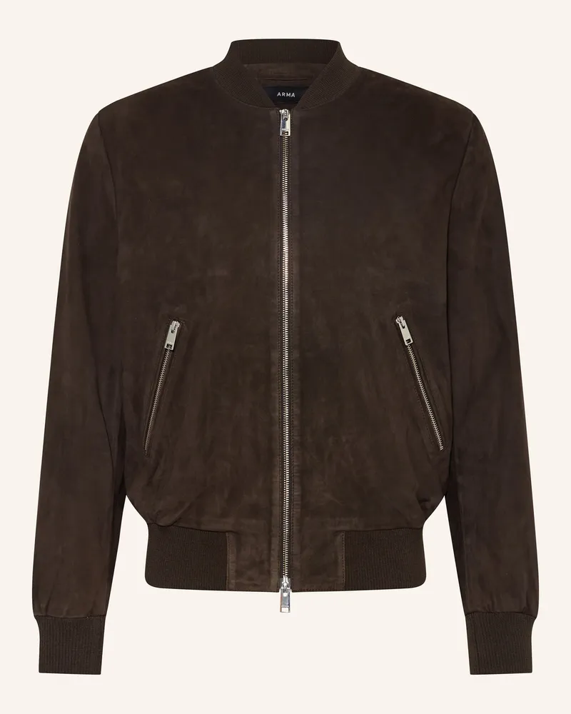 Arma Lederblouson DIDIER Dunkelbraun
