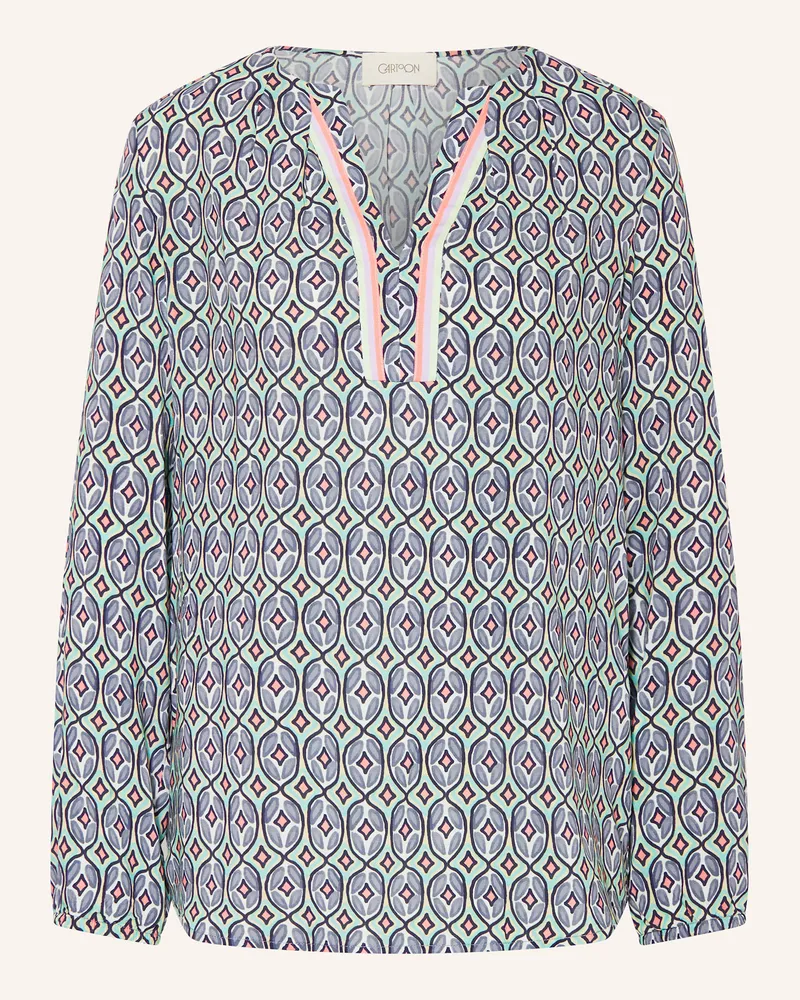 Cartoon Blusenshirt Blau