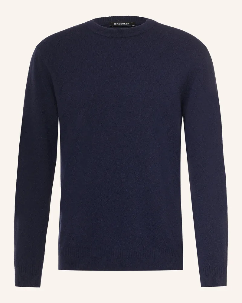 Dressler Pullover blau Dunkelblau