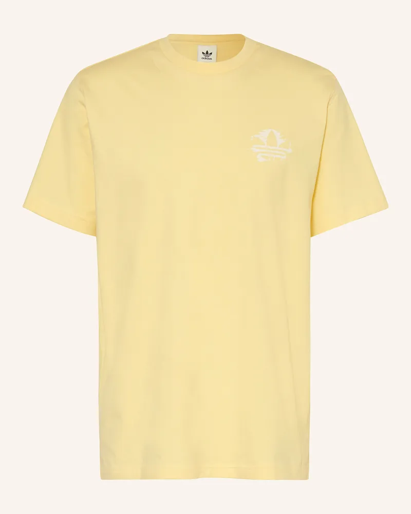 adidas T-Shirt RESORT GRAPHIC Gelb