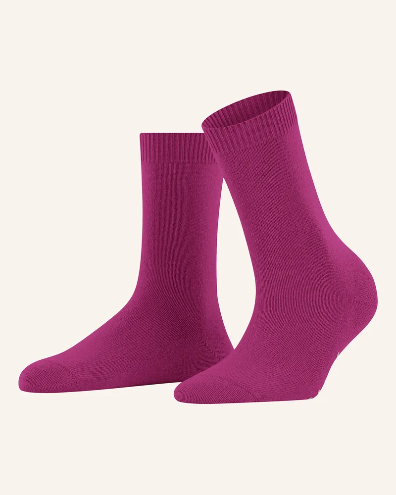 Falke Socken Cosy Wool Mit Merinowolle rot 8390