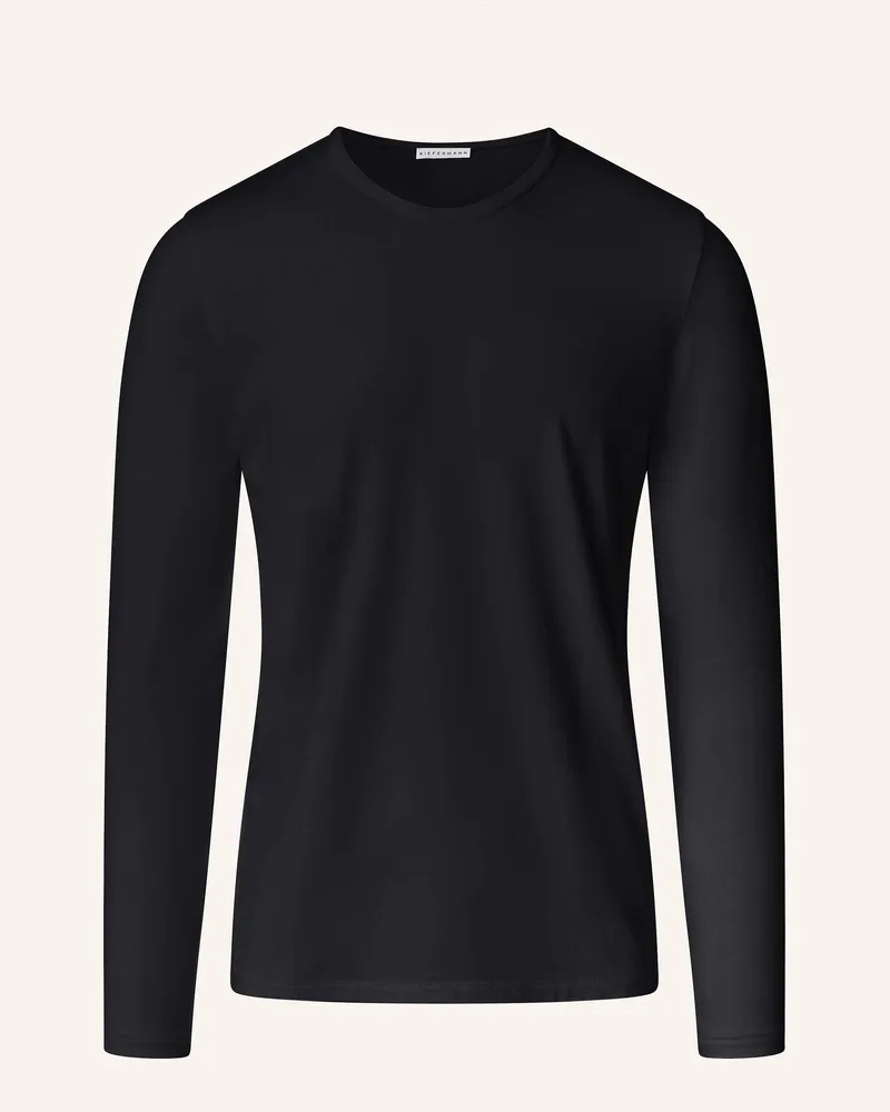 KIEFERMANN Longsleeve Emil schwarz Schwarz