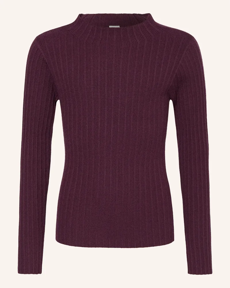 S.Oliver Pullover rot Dunkellila