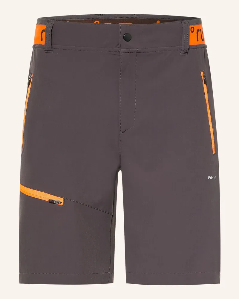 me°ru' Trekkingshorts Lake Louise braun Dunkelgrau