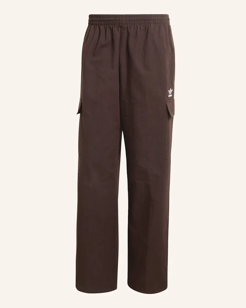 adidas Trefoil Essentials Gewebt braun Braun