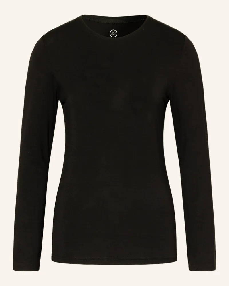 Boviva Longsleeve schwarz Schwarz