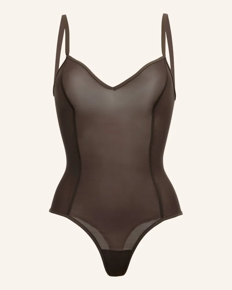 ITEM m6 Shape-Body ALL MESH Dunkelbraun