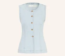 Jeansweste Ellyiw blau