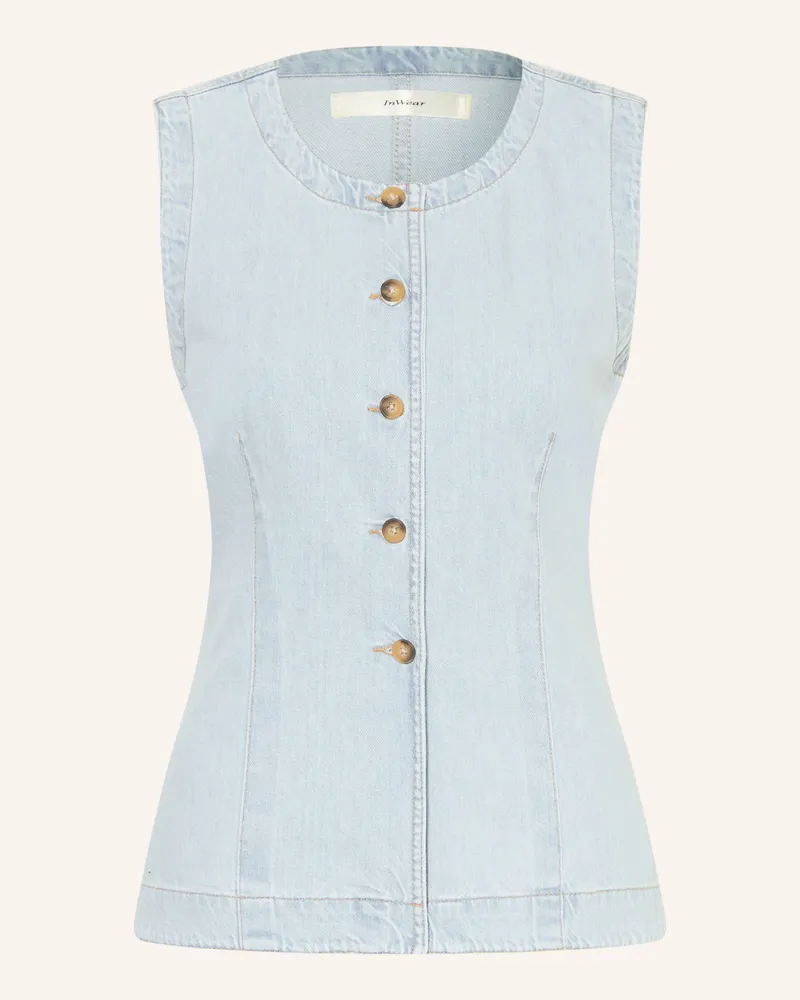 InWear Jeansweste Ellyiw blau Hellblau