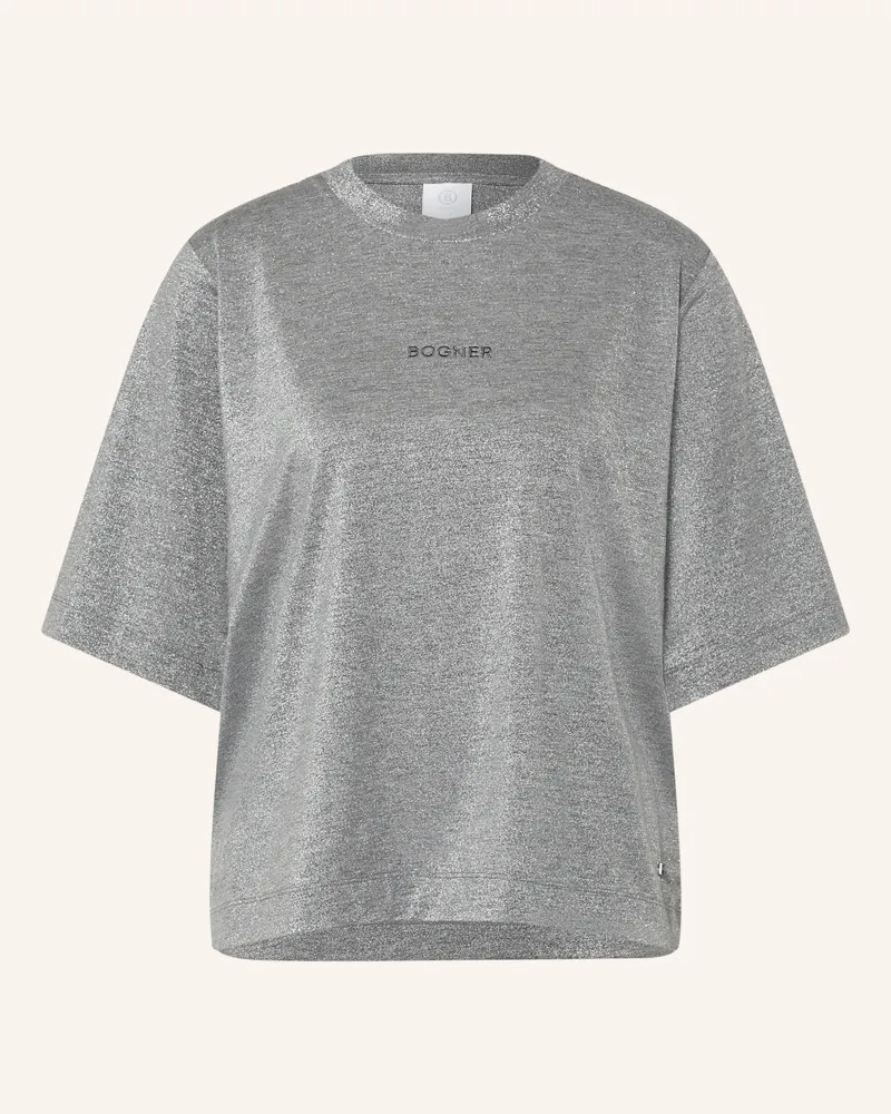 Bogner T-Shirt Dorothy Mit Glitzergarn grau Grau