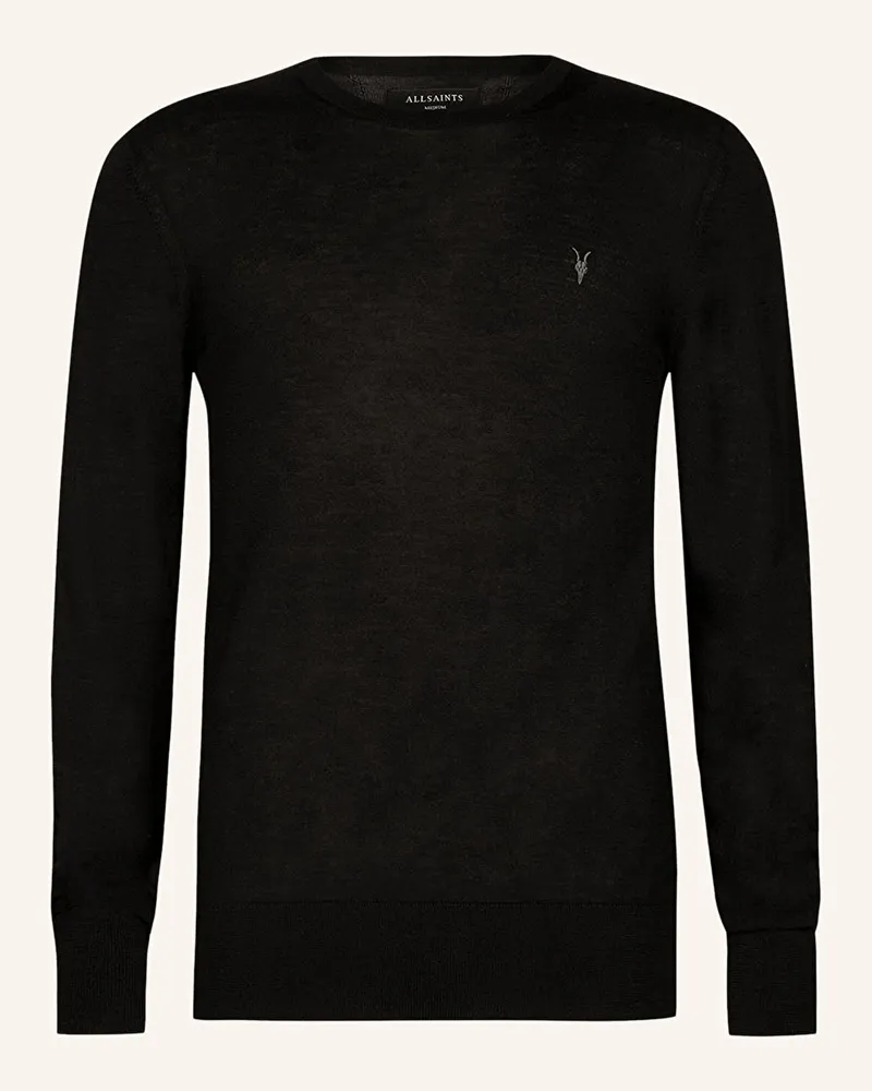 AllSaints Pullover Mode schwarz Schwarz