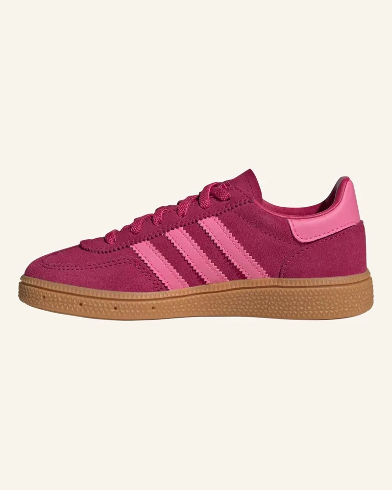 adidas Handball Spezial Kids Schuh, Komfortverschluss, Elastische Schnürsenkel blau Beige