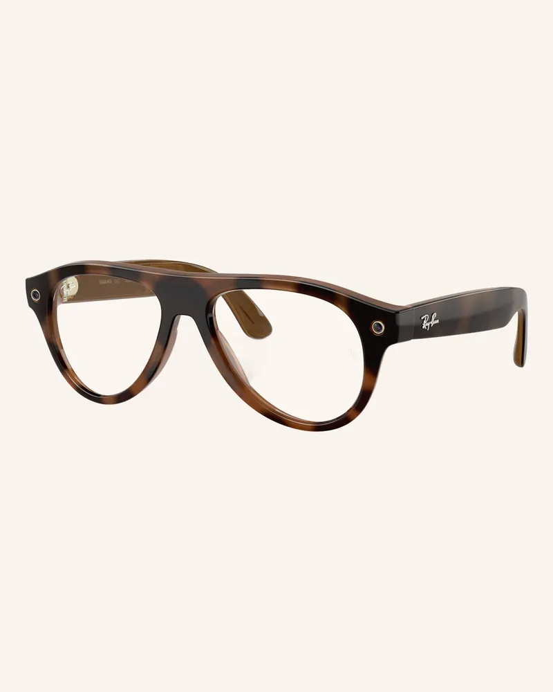 Ray Ban Smart Glasses rw1016 Meta Aviator braun Havana
