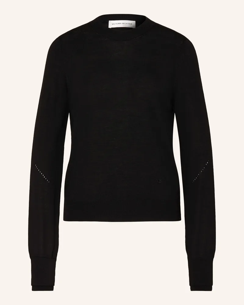 Victoria Beckham Pullover schwarz Schwarz