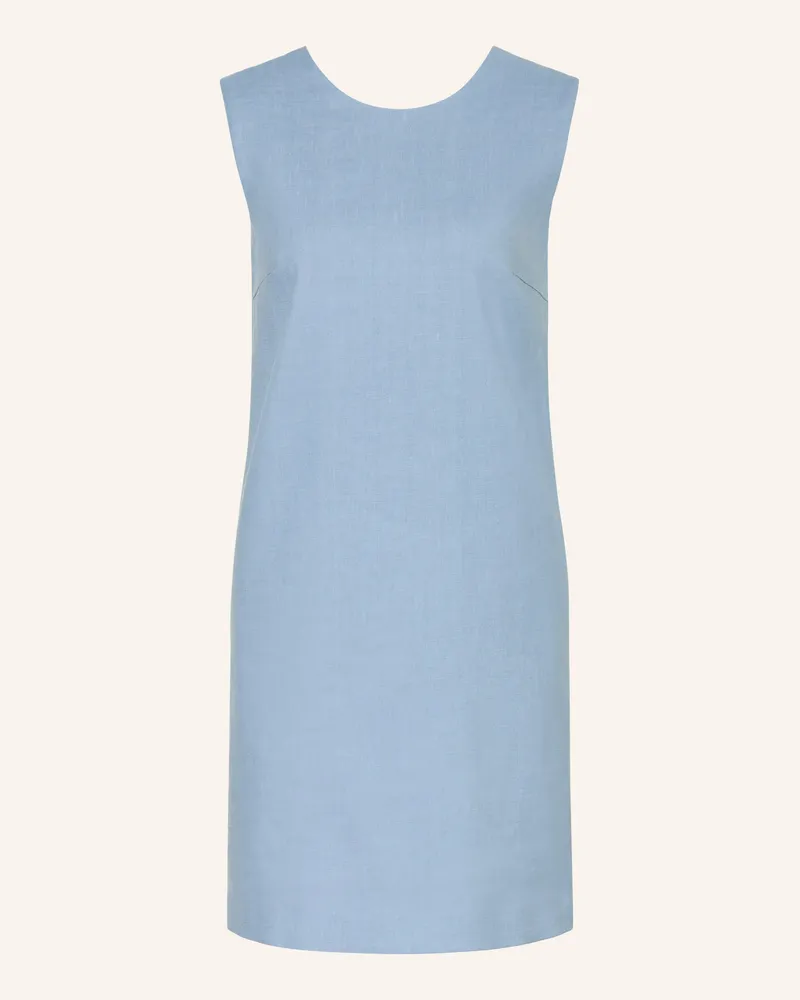 windsor. Kleid mit Leinen Blau