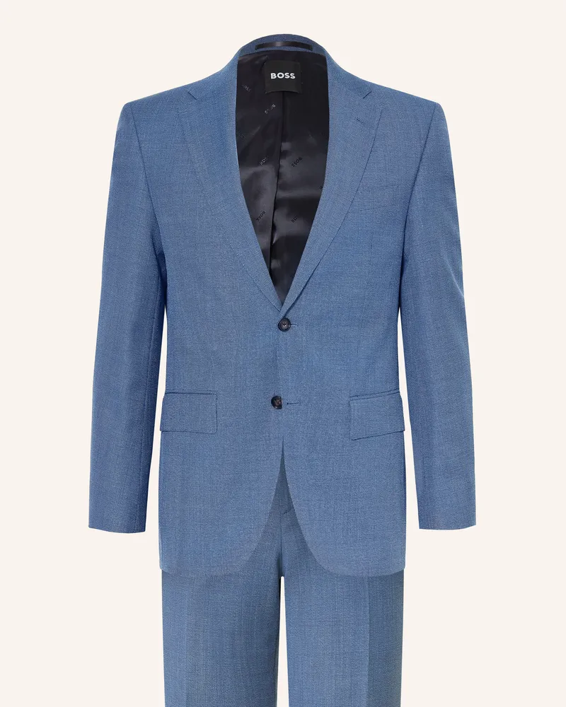 HUGO BOSS Anzug Jeckson Regular Fit blau Blau