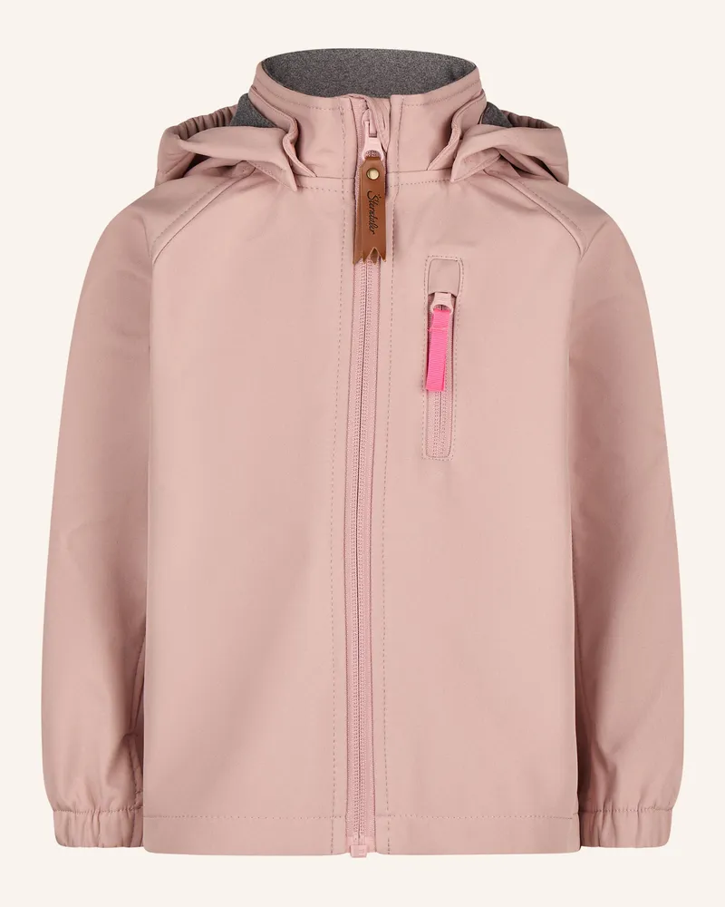 Sterntaler Softshelljacke mit Kapuze Rosa