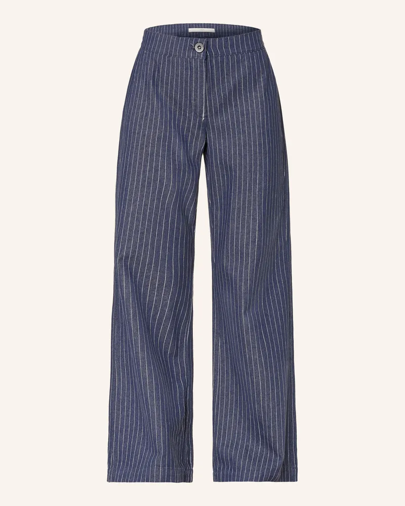 Lanius Marlenehose Dunkelblau