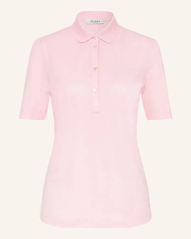 Maerz Piqué-Poloshirt Rosa