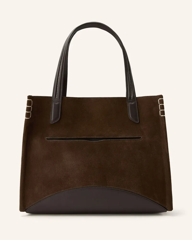 J.W.Anderson Shopper Loafer Cabas braun Dunkelbraun