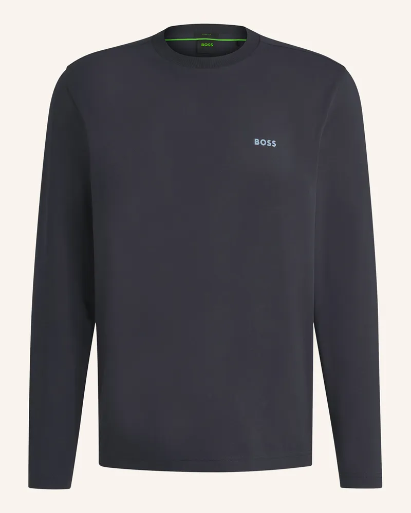 HUGO BOSS Longsleeve Dunkelblau