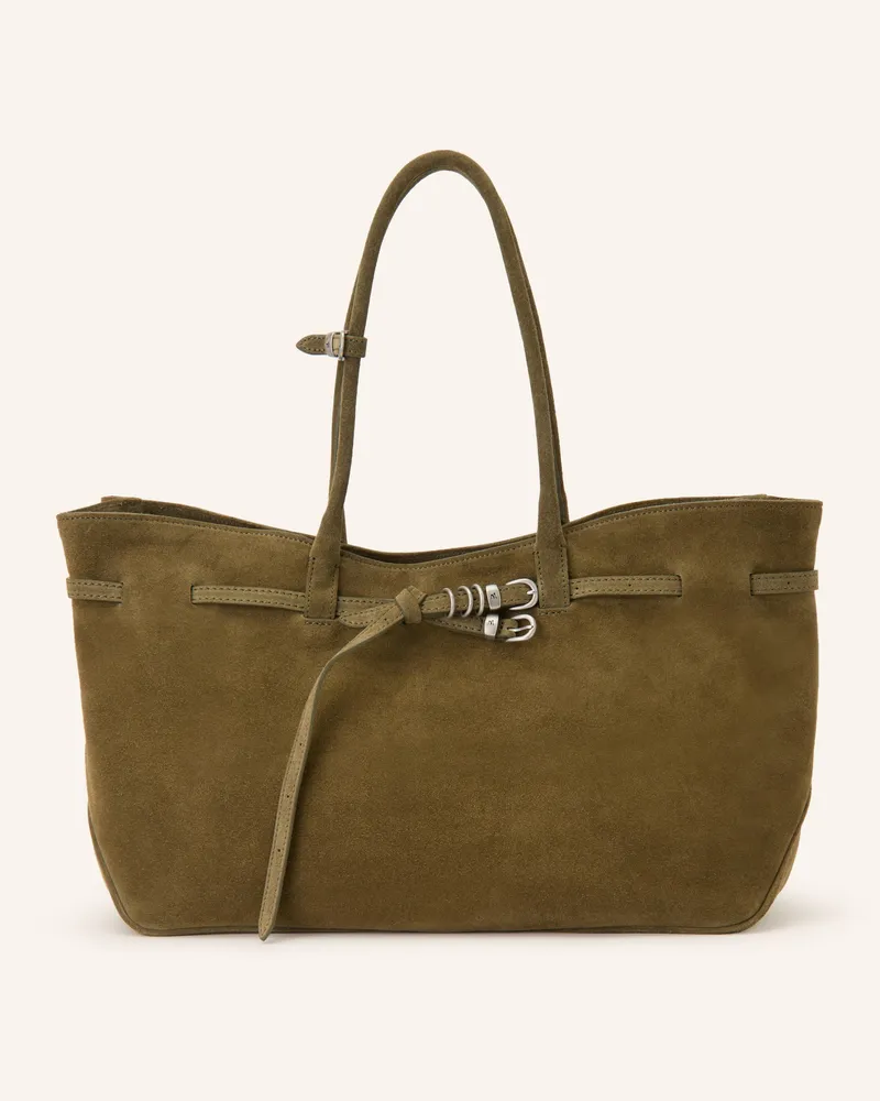Marge Sherwood Schultertasche Grandma Used Bag Large gruen Oliv