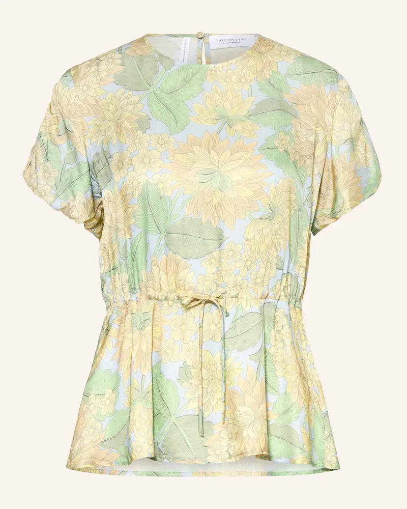Rich&Royal Blusenshirt gelb Hellgrün