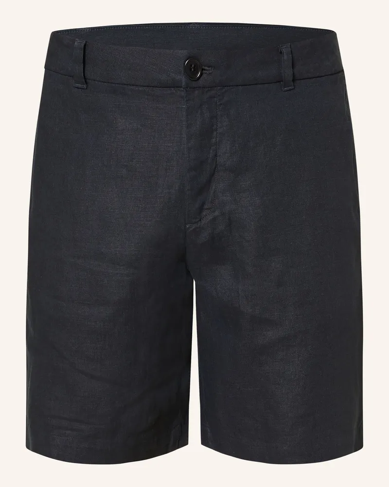 Arket Shorts Eamon Aus Leinen blau Dunkelblau